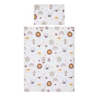 Kinderbettwäsche Sandy Ca. 100x135cm - Weiss, Modern, Textil (100/135cm) - Premium Living