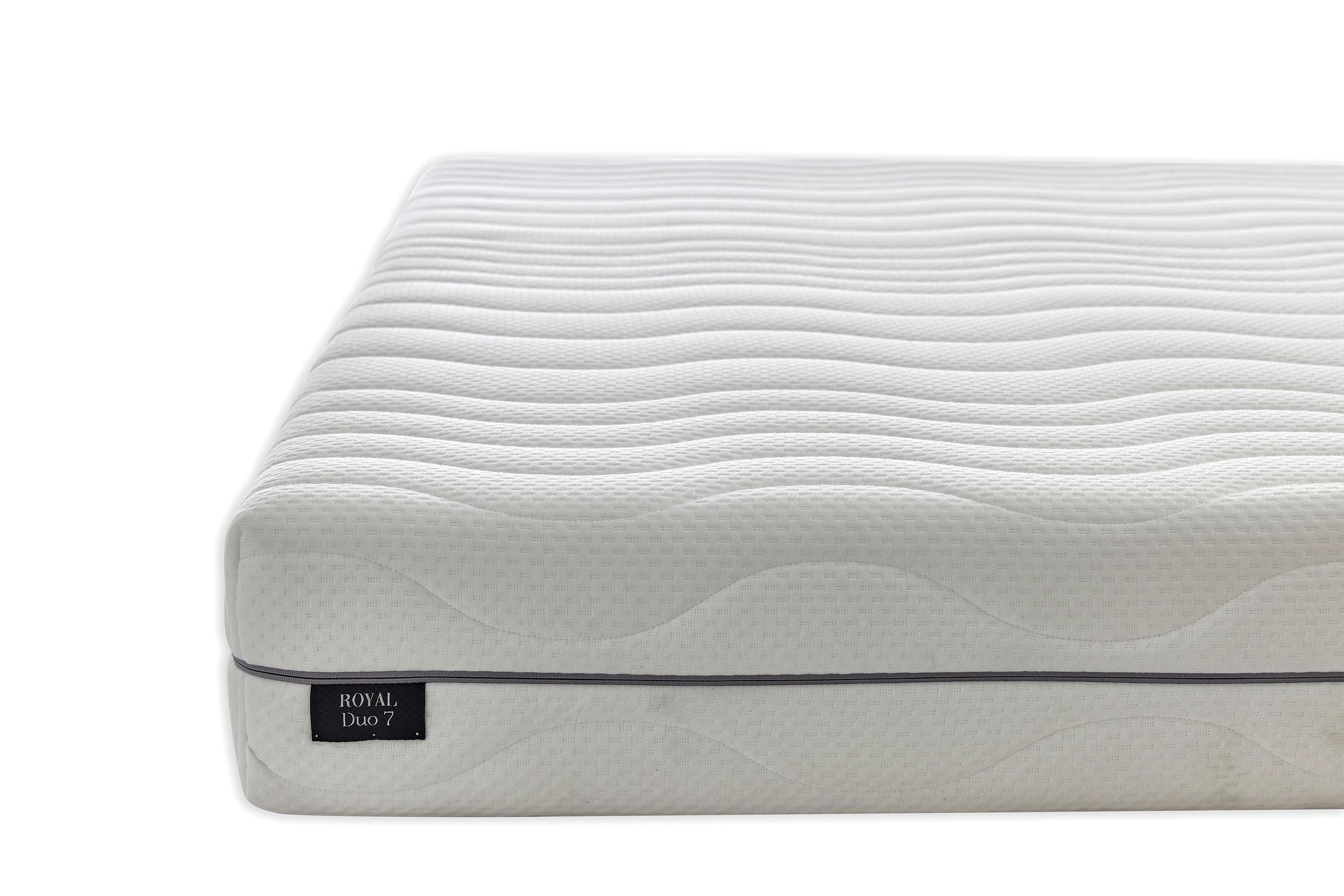Komfortschaummatratze Royal Comfort 7 ca. 140x200 cm Weiß - Weiß, Basics, Textil (140/200cm) - Yatas