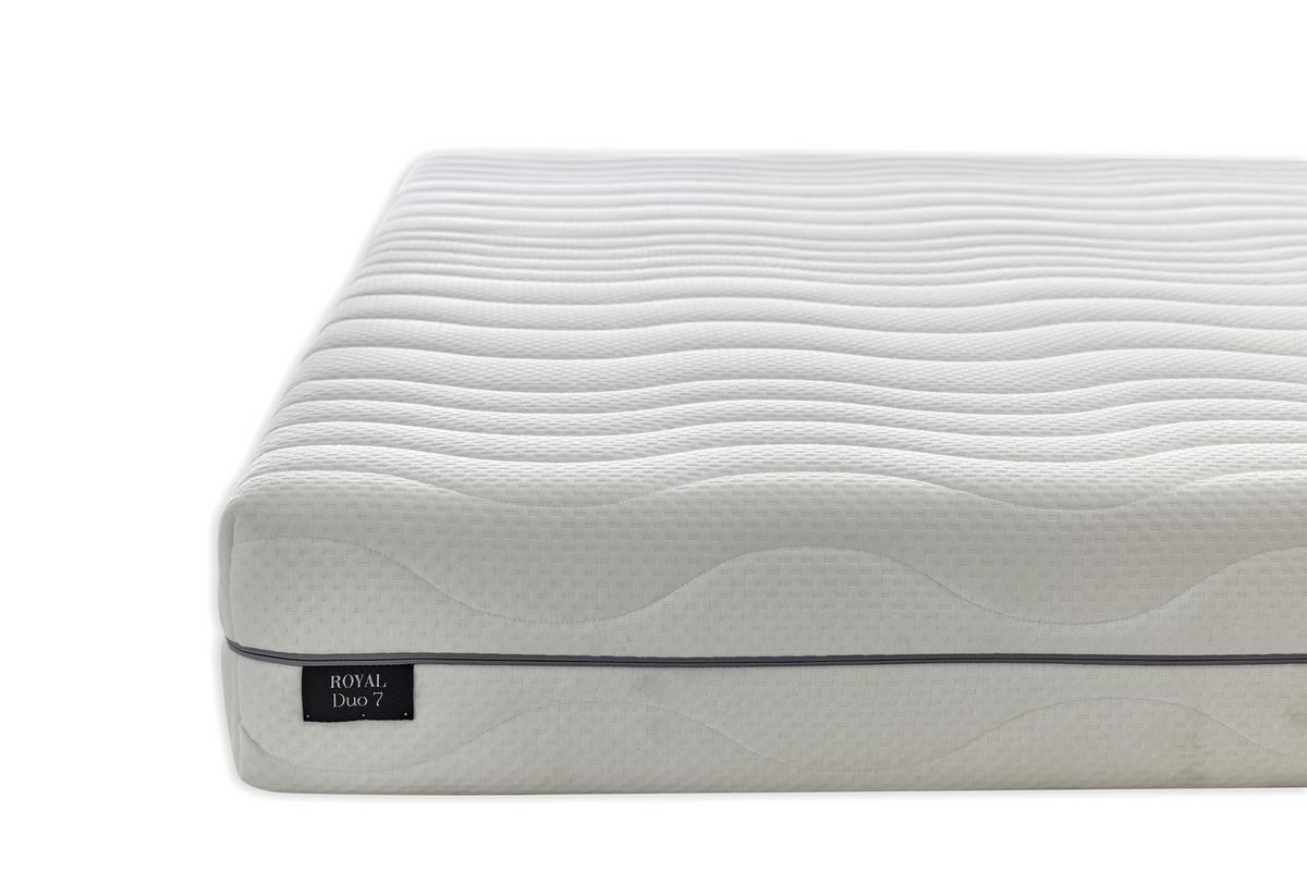 Komfortschaummatratze Royal Comfort 7 H3 ca. 100x200 cm - Weiß, Basics, Textil (100/200cm) - Yatas