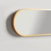 SPEGEL MONI GOLD -SB- - guldfärgad, Modern, glas/plast (20/101/2,5cm) - Mömax