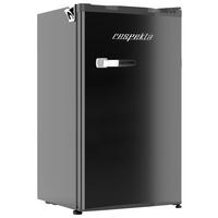Kühlschrank Respekta Ricco KG83S-52 Schwarz - Schwarz, Basics, Glas/Kunststoff (47,4/83,1/44,7cm) - Respekta