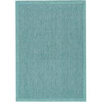 Outdoorteppich Giza Blau ca. 80x150cm - Blau, Basics, Textil (80/150cm) - Novel
