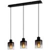 HÄNGLAMPA ESTELLE - svart, metall/glas (64/12/120cm) - Mömax