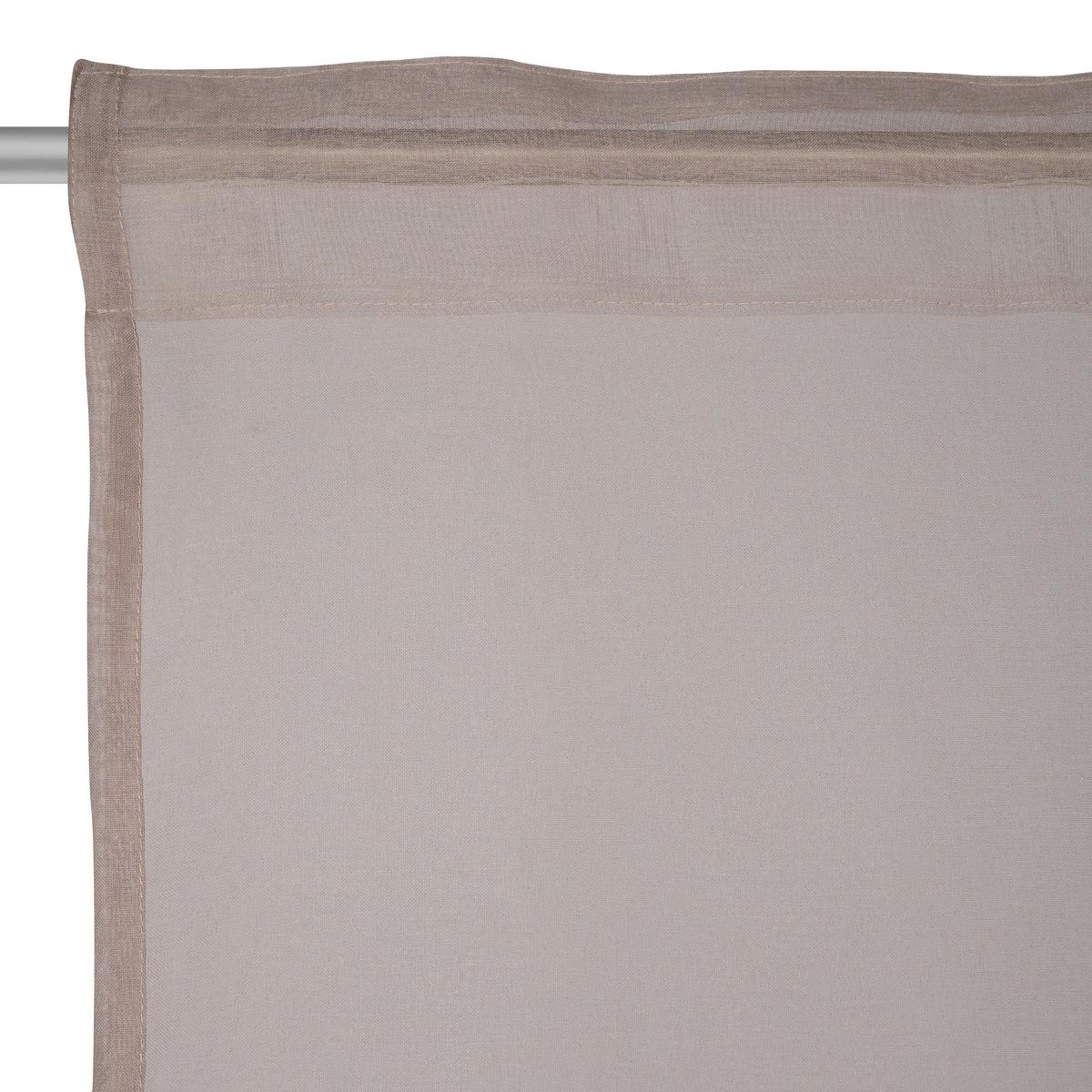 ZASŁONA GOTOWA DOLLY - kolor piaskowy, Basics, tkanina (140/245cm) - Boxxx