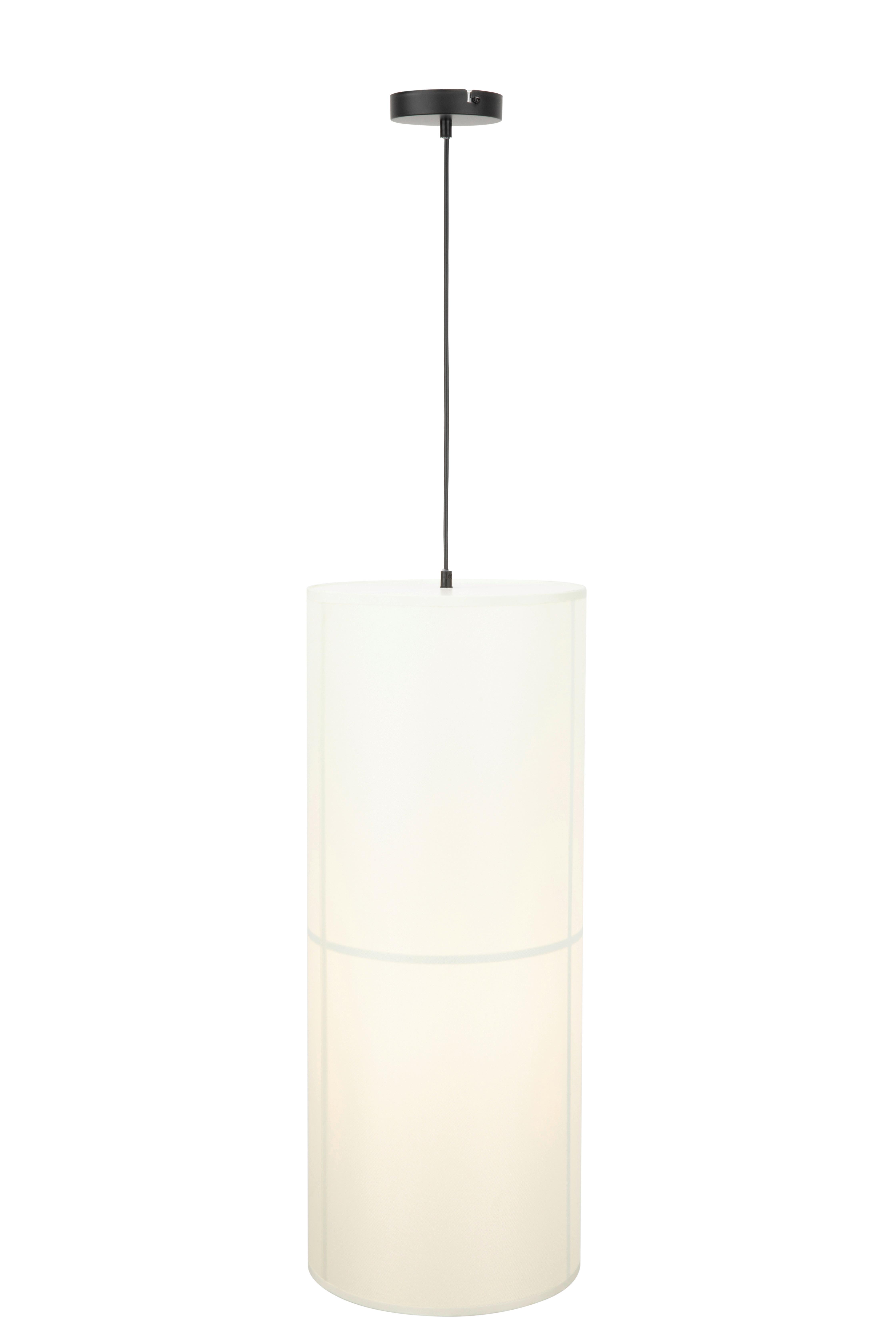 LAMPA WISZĄCA KUSUMA - biały, Design, tworzywo sztuczne/metal (30/120cm) - Collet's Monde