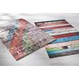 Flachwebeteppich Side Wall, ca. 75x200cm - Multicolor, MODERN, Textil (75/200cm) - MÖMAX modern living