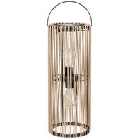 Solarleuchte Laurin max. 0,04 Watt - Braun, MODERN, Kunststoff/Metall (16/50cm) - Modern Living