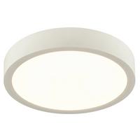 LAMPA SUFITOWA LED STORM - biały, Konventionell, tworzywo sztuczne (22,5/3,6cm) - Boxxx