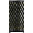 Schrank Schwarz/Goldfarben - Goldfarben/Schwarz, MODERN, Holz (85/180/45cm) - Premium Living Schrank Schwarz/Goldfarben - Goldfarben/Schwarz, MODERN, Holz (85/180/45cm) - Premium Living