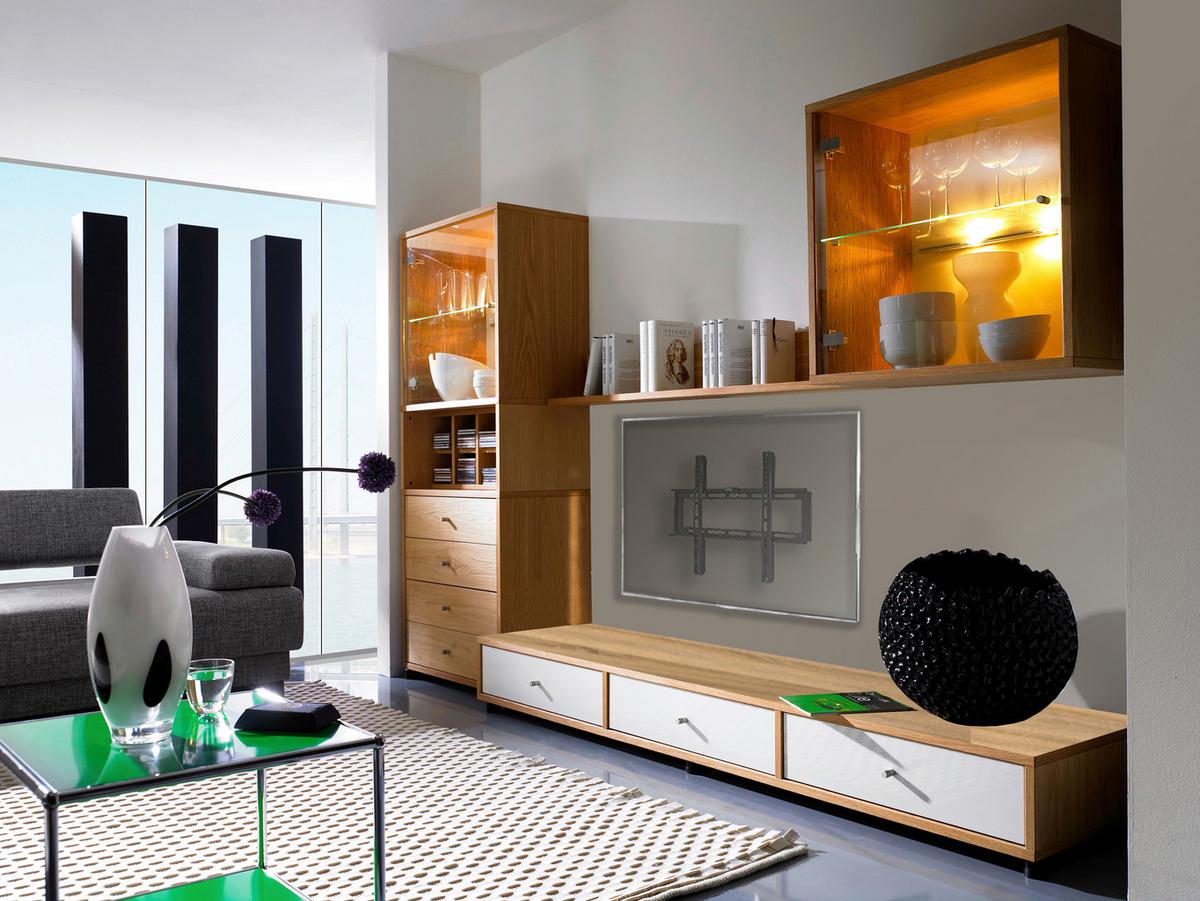 Stenski Nosilec Za Tv Wf 120, Črna, 70 Cm - črna, Konvencionalno, kovina (70/48/3,5cm) - MID.YOU
