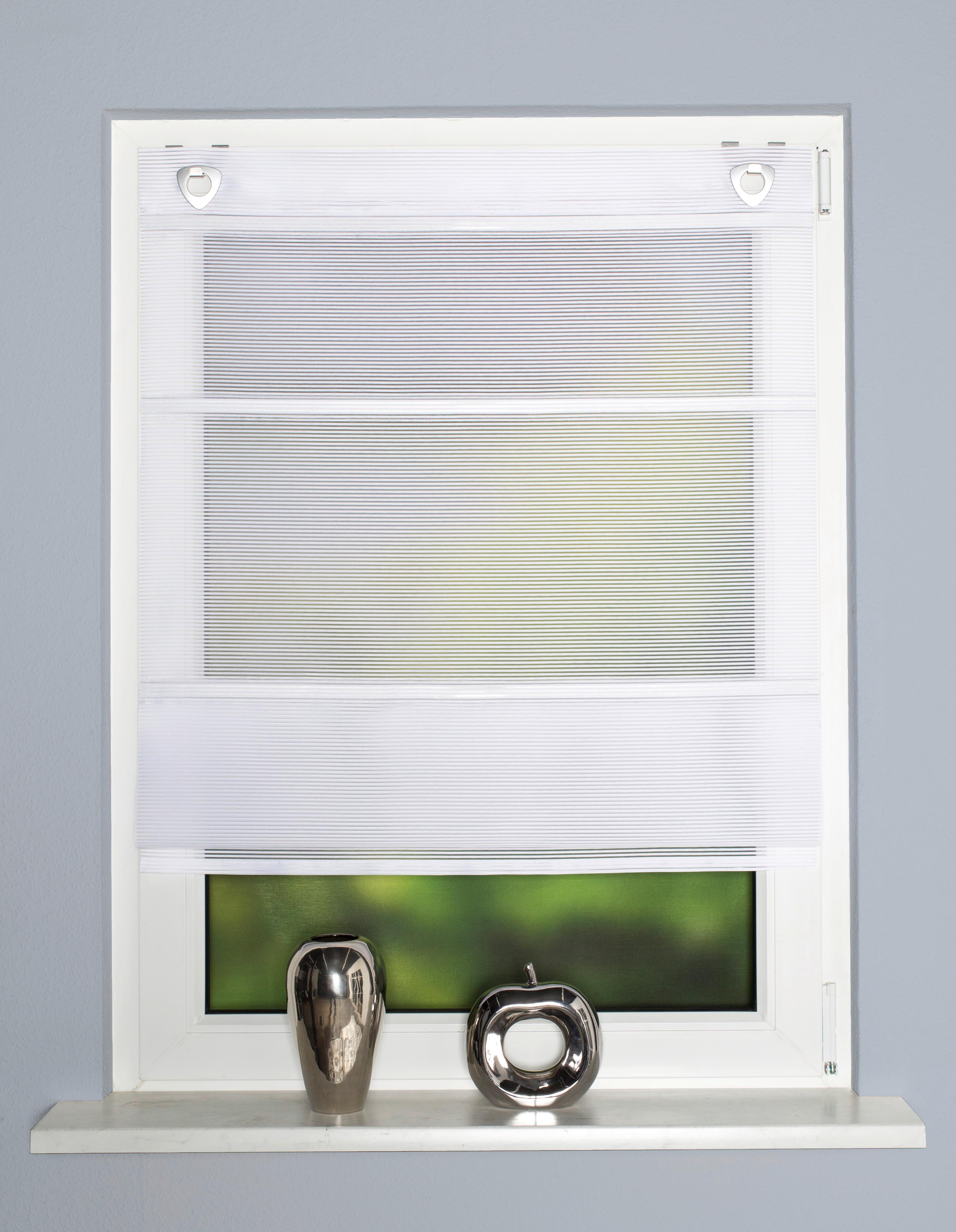 ROLETA BENIN - biały, Basics, tkanina (60/130cm) - Novel