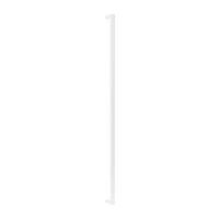 Ročaj Unit -Based- - bela, Moderno, kovina (35,2/2,8/0,6cm) - Mömax