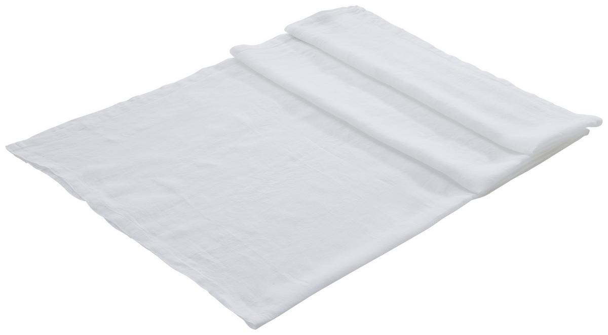 OBRUS OBRUS -TREND- - biały, Trend, tkanina (140/180cm) - Ambiente