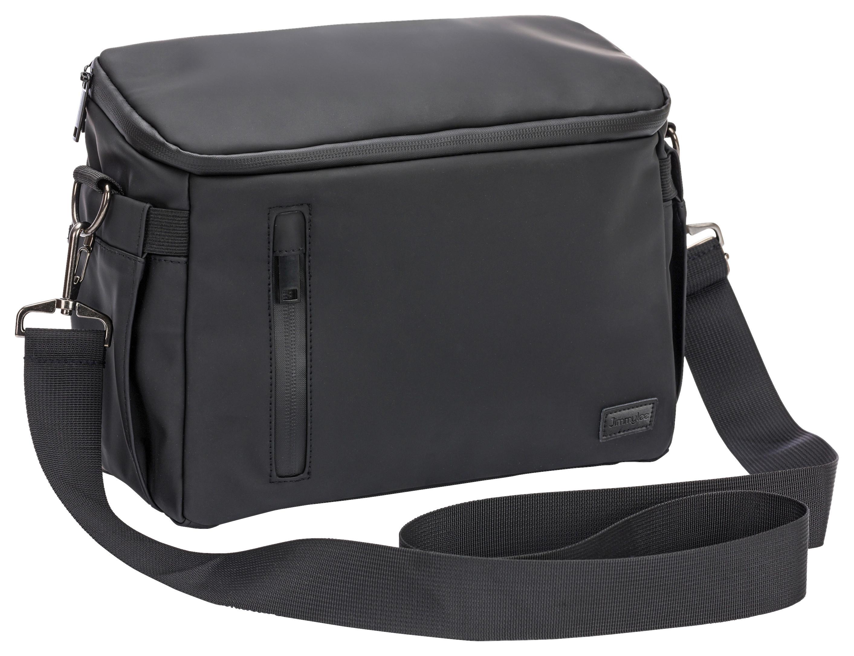 ORGANIZER DO SPACERÓWKI LU6097-06 - czarny, Basics, tkanina (28/17/12cm) - Jimmylee