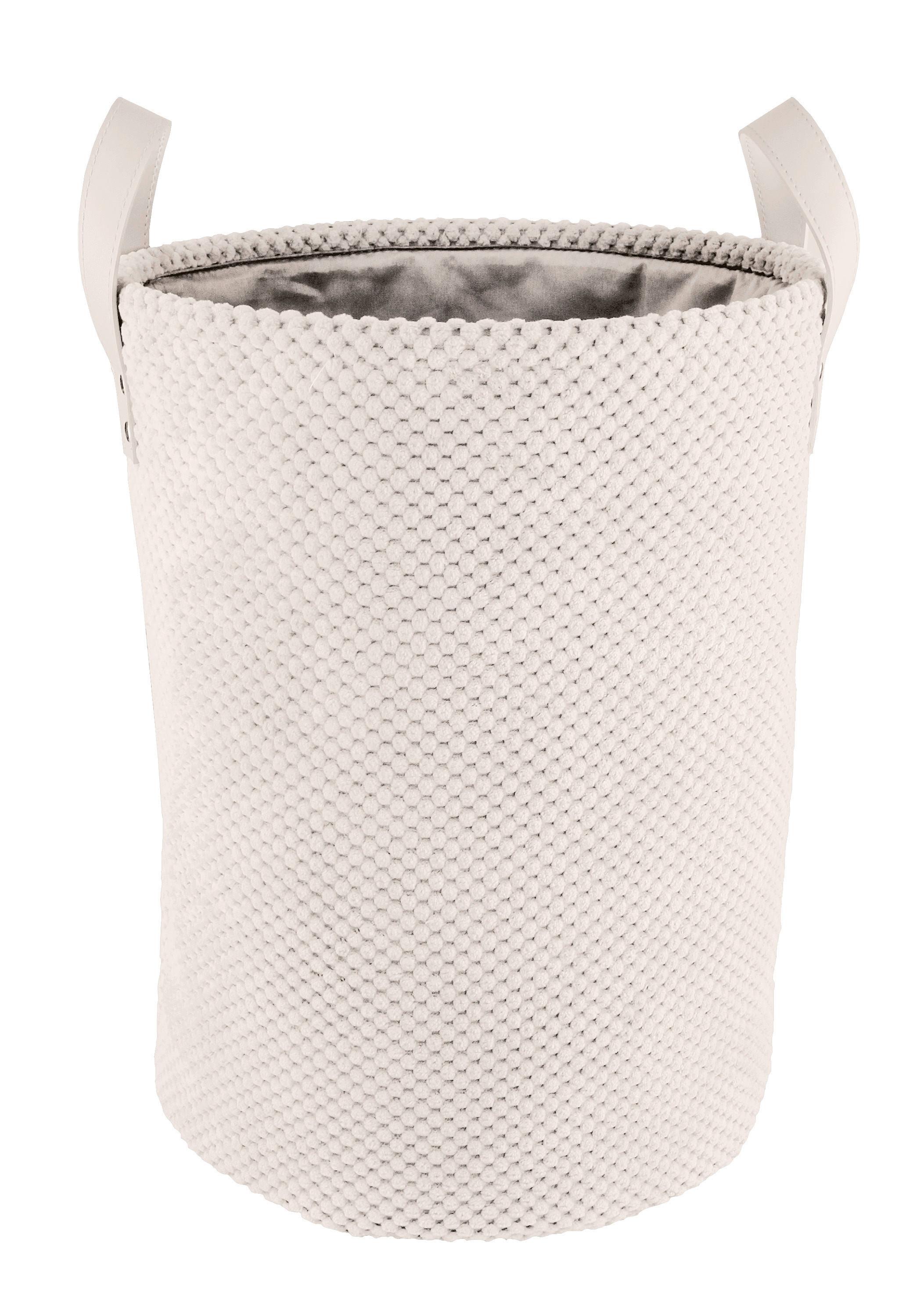 KOSZ NA BIELIZNĘ ROY - różnokolorowy, Basics, tworzywo sztuczne (46/52/40cm) - Kleine Wolke