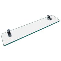 Glasablage "Bath I" , transparent - Transparent, Basics, Glas (40/12cm) - MID.YOU