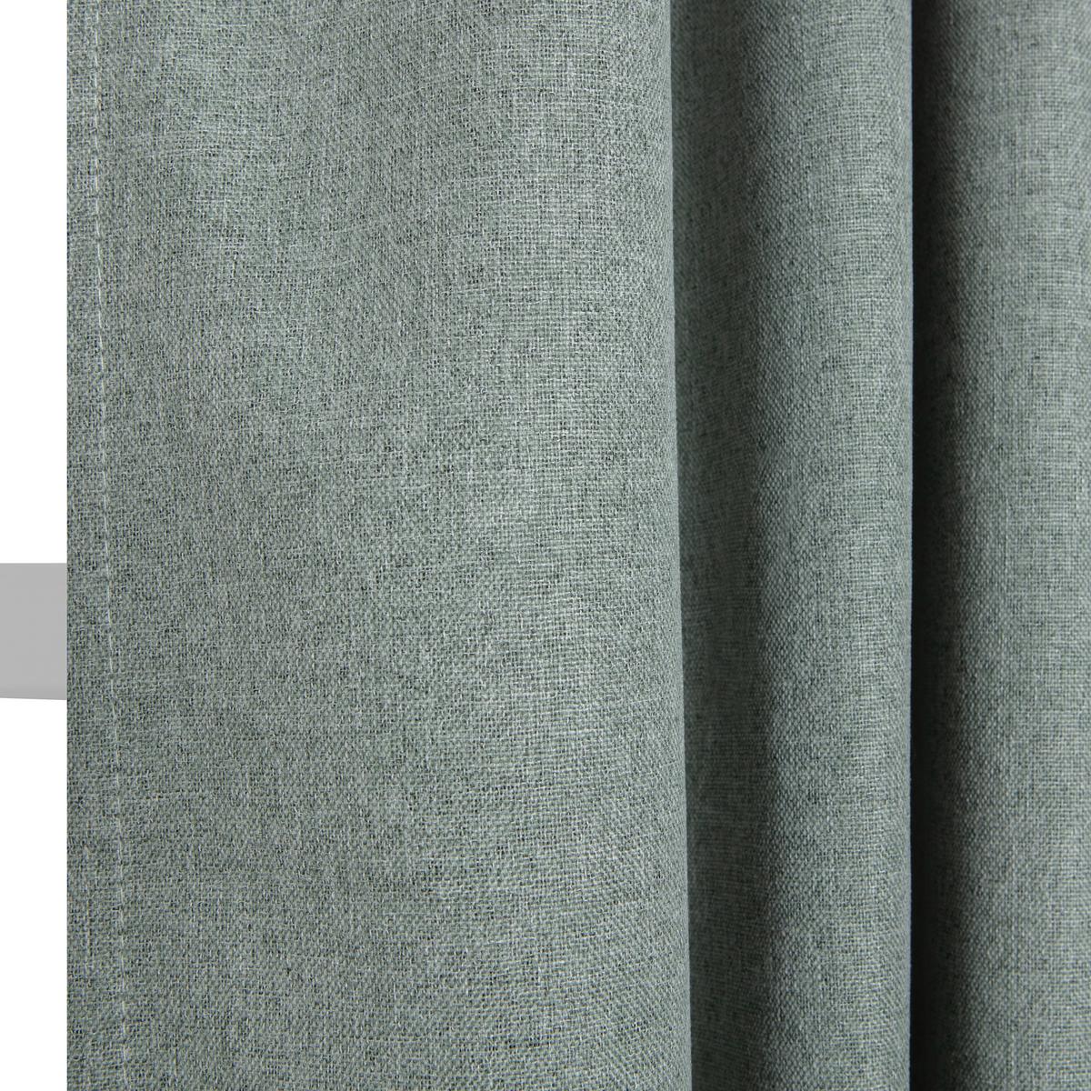 ZASŁONA GOTOWA 0171804 WARREN OCCULTANT KAKI - khaki, Basics, tkanina (140/240cm)