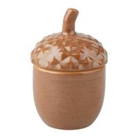 Tannenzapfen Nouri Braun - Braun, KONVENTIONELL, Keramik (6/9,5cm) - Mömax