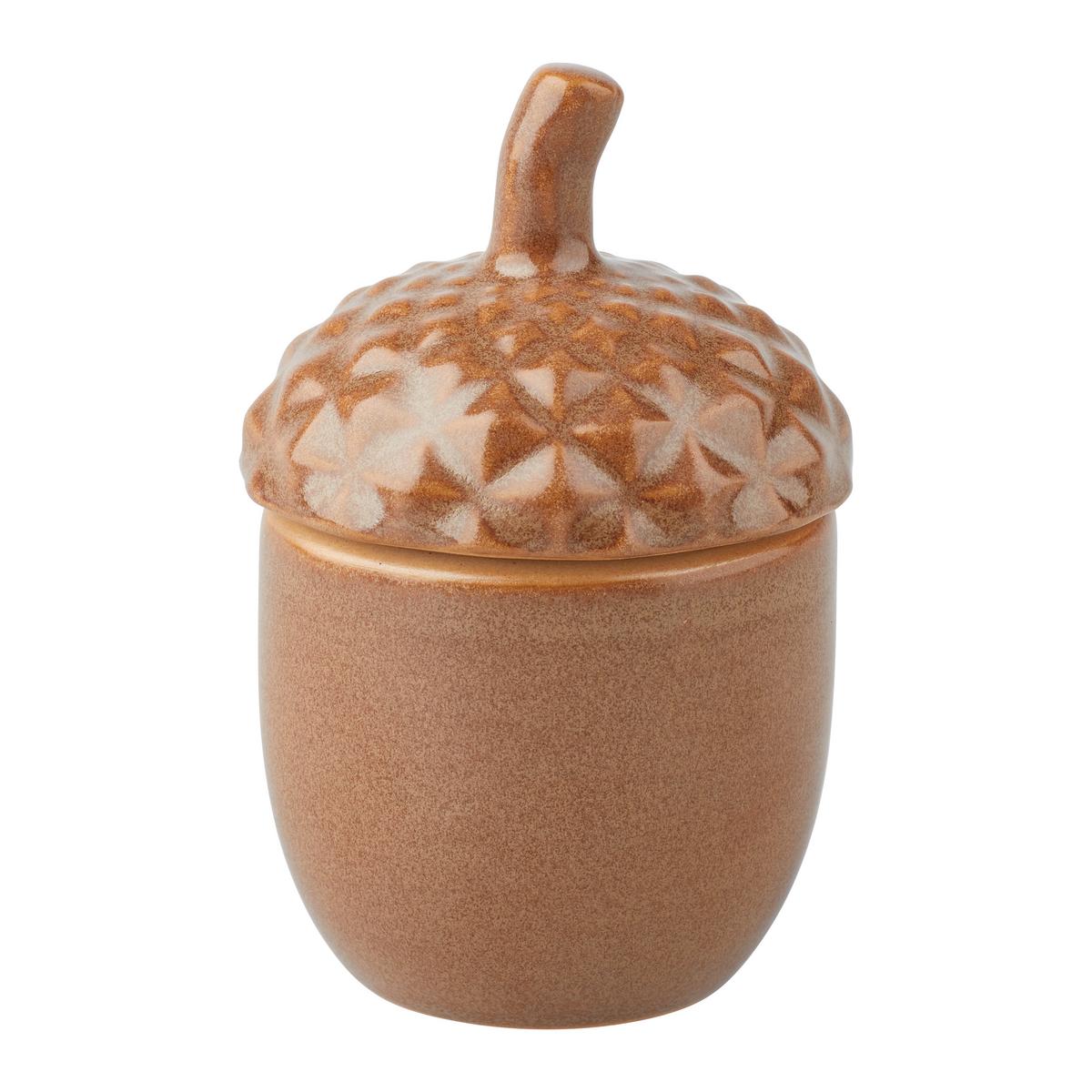 Tannenzapfen Nouri Braun - Braun, KONVENTIONELL, Keramik (6/9,5cm) - Mömax