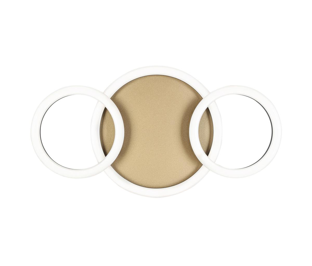 Led Stropna Svjetiljka Numim - cappuccino/crna, Moderno, metal/plastika (43/23/5cm) - Mömax