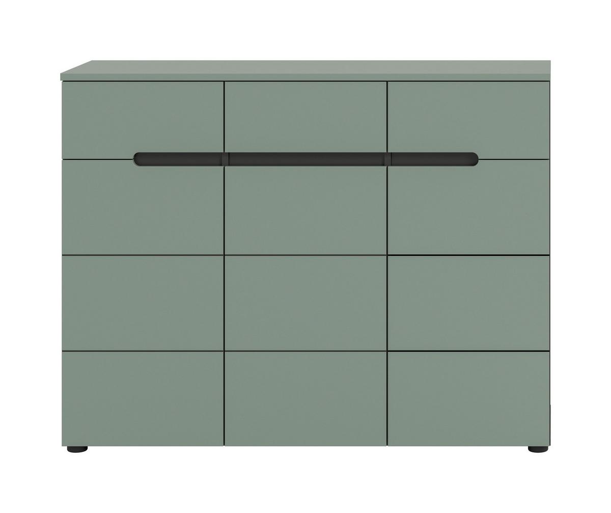 Omara Za Čevlje Canu, Sivozelena - črna, Design, umetna masa/leseni material (120/94/37cm) - Livetastic