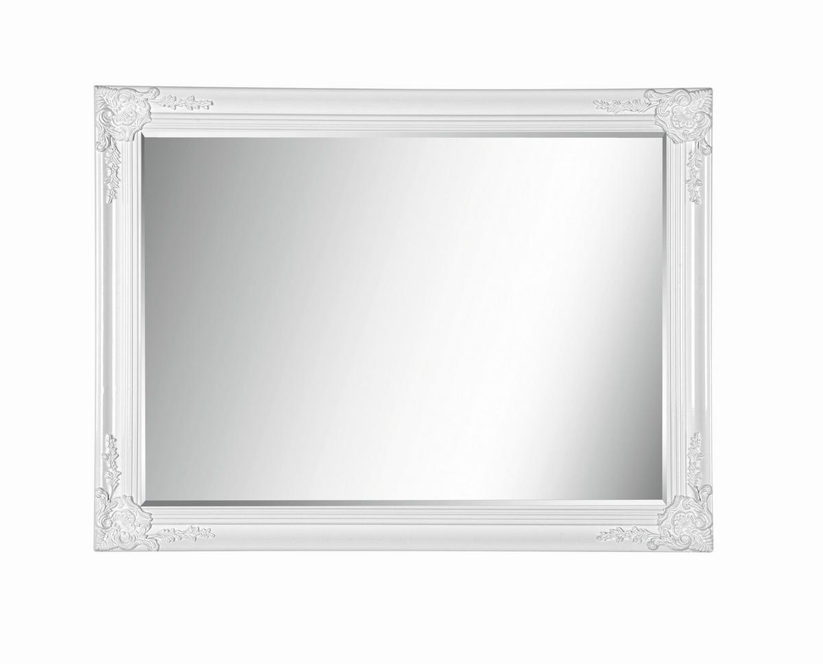 LUSTRO ŚCIENNE CORFU - biały, Lifestyle, drewno (60/80/3,3cm) - Carryhome