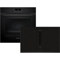 Backofenset PQ227EA51Z Schwarz - Schwarz, MODERN, Glas/Metall (80cm) - Siemens