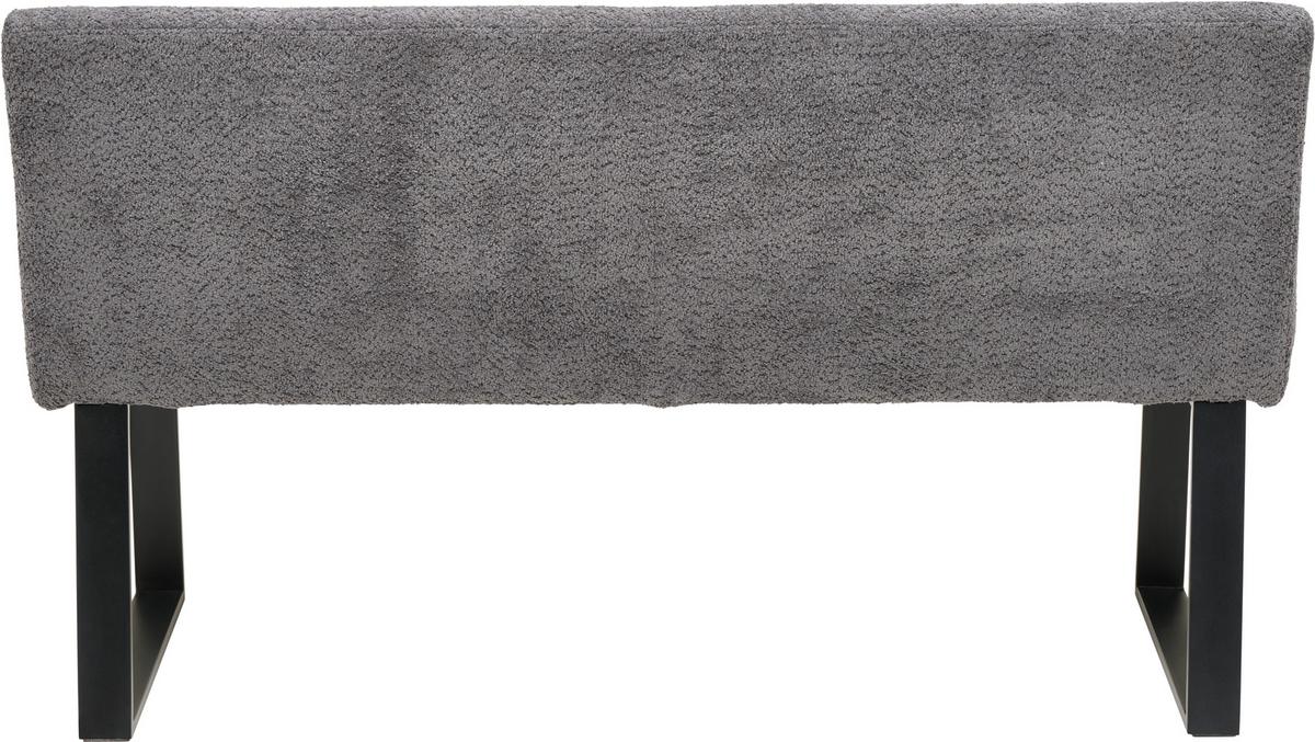ŁAWKA KEA - ciemnoszary/czarny, Konventionell, metal/tkanina (140/83/61cm) - MID.YOU
