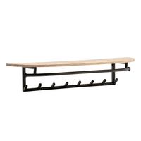 Garderobe Wl7.405 - Akaziefarben, Design, Holz (100/30/20cm) - Livetastic