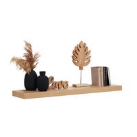 PÓŁKA ŚCIENNA ZACK - dąb artisan, Basics, materiał drewnopochodny (110/5/25cm) - Xora