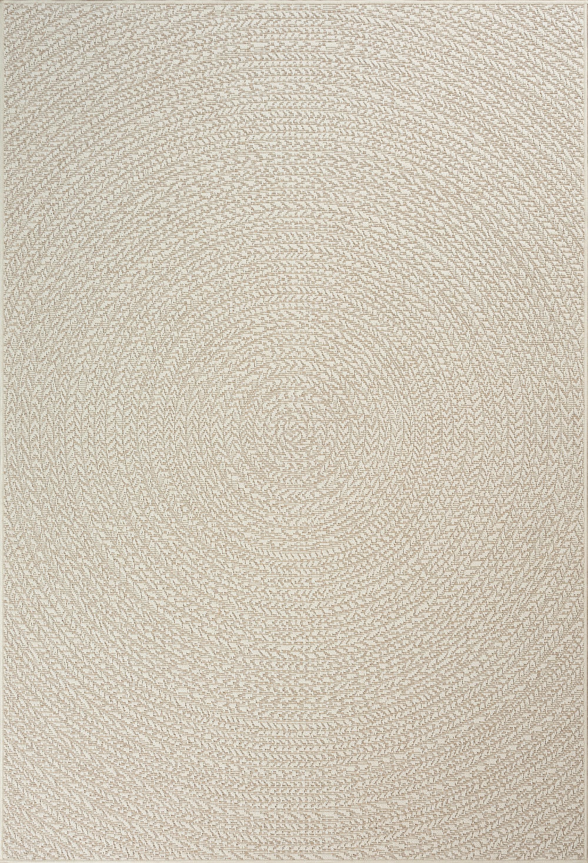 WEBTEPPICH KENZY 5004 167-CREAM - Creme, Basics, Textil (120/170cm) - Novel