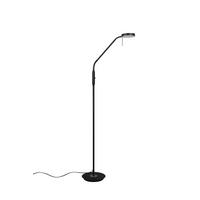 LED-Stehleuchte Monza Schwarz - Schwarz, Basics, Metall (25/145cm) - Trio Leuchten