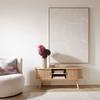 TV-BÄNK SKANDY - naturfärgad, Modern, trämaterial/trä (120/50/35cm) - Premium Living