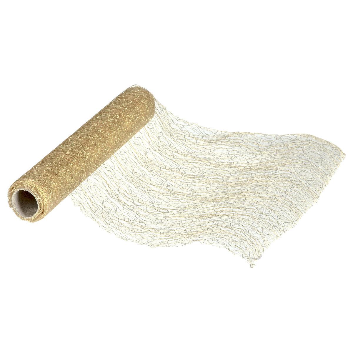 Panglică decorativă Metallic mesh - Basics (28/400cm)