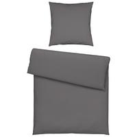 Bettwäsche Iris XL Grau ca. 155x220cm - Grau, MODERN, Textil (155/220cm) - Modern Living