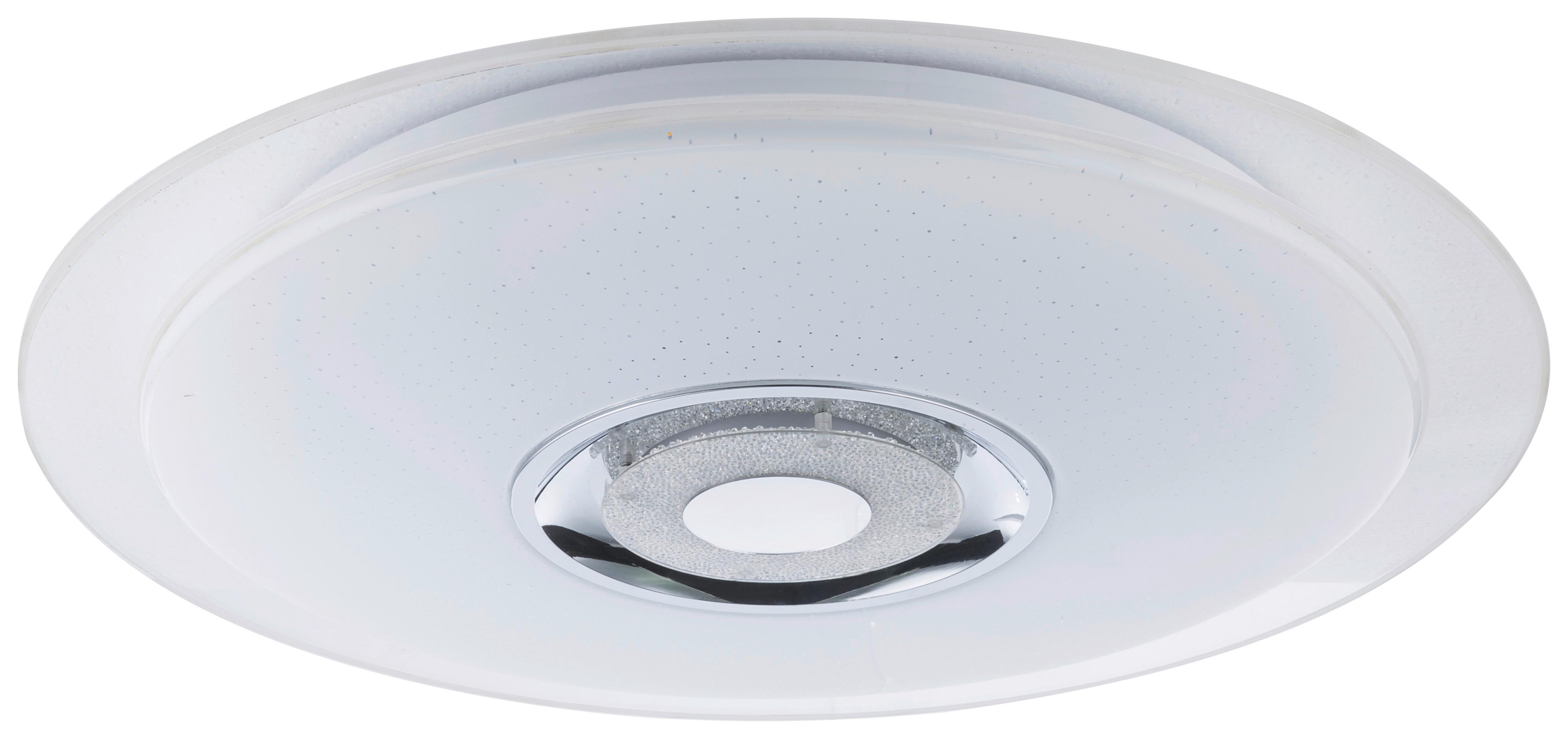 Stropna Led-svetilka Gloria, S Sijalko - bela/opal, Moderno, kovina/umetna masa (47,5/5,7cm)