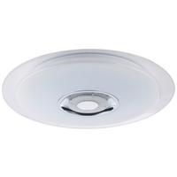 Stropna Led-svetilka Gloria, S Sijalko - bela/opal, Moderno, kovina/umetna masa (47,5/5,7cm)