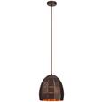 Hängeleuchte Daria max. 40 Watt - Braun, LIFESTYLE, Metall (24/150cm) - Premium Living Hängeleuchte Daria max. 40 Watt - Braun, LIFESTYLE, Metall (24/150cm) - Premium Living