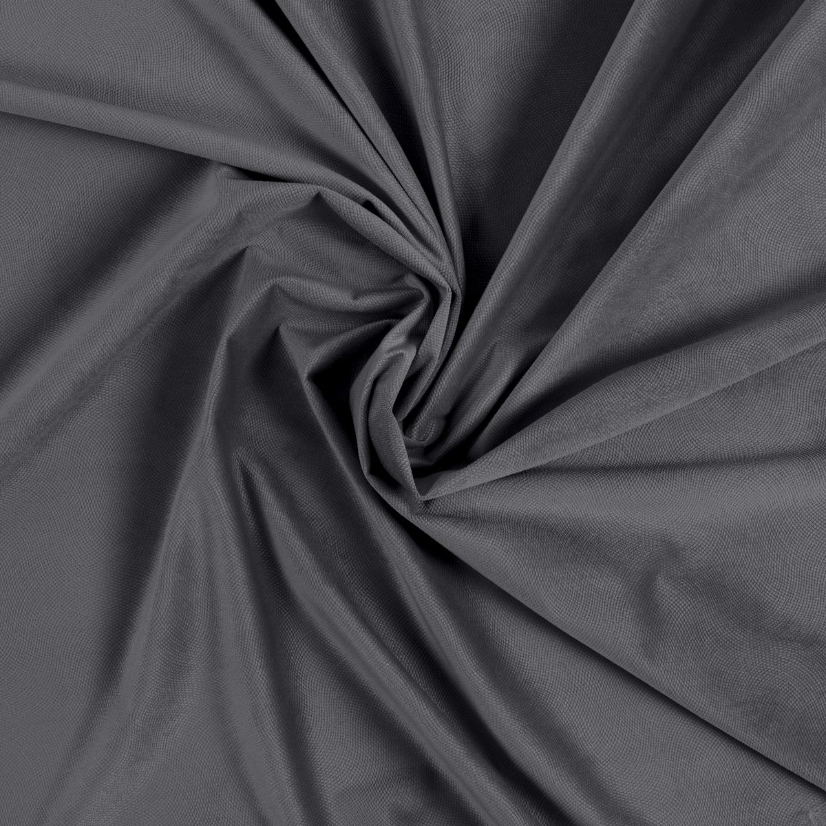 Fertigvorhang Bianca Grau ca. 140x245cm - Grau, Konventionell, Textil (140/245cm) - Modern Living