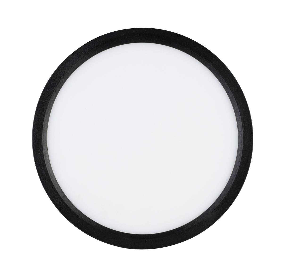 Led Svjetiljka Stropna Tir - bijela/crna, Moderno, plastika (23/2,5cm) - Mömax