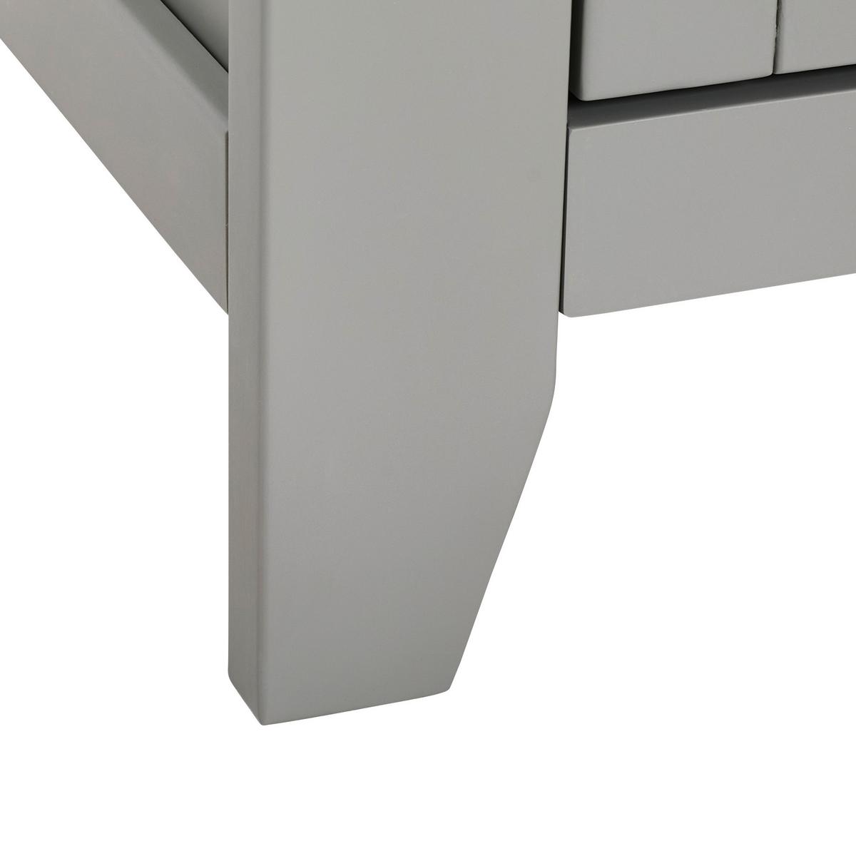 SZAFA DO PRZEDPOKOJU BETTI - kolor srebrny/kolor naturalny, Lifestyle, materiał drewnopochodny/metal (120/180/45cm) - MID.YOU