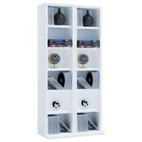 Regal Milano, Bela, 42 Cm - bela, Konvencionalno, leseni material (42/92/20cm) - MID.YOU