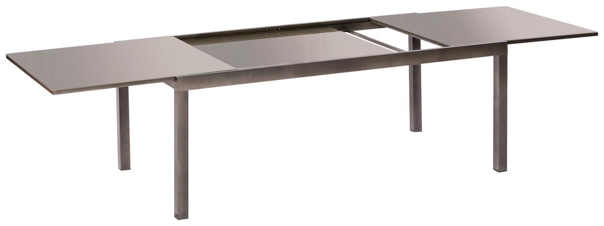 Vrtni Set Amalfi, 7-Delni, Aluminij - siva/barve grafita, Moderno, kovina/tekstil - Gardenson