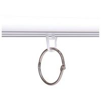 Pribor Za Vodilicu Za Zavjesu Gabi - bijela/boje kroma, metal/plastika (4cm) - Modern Living