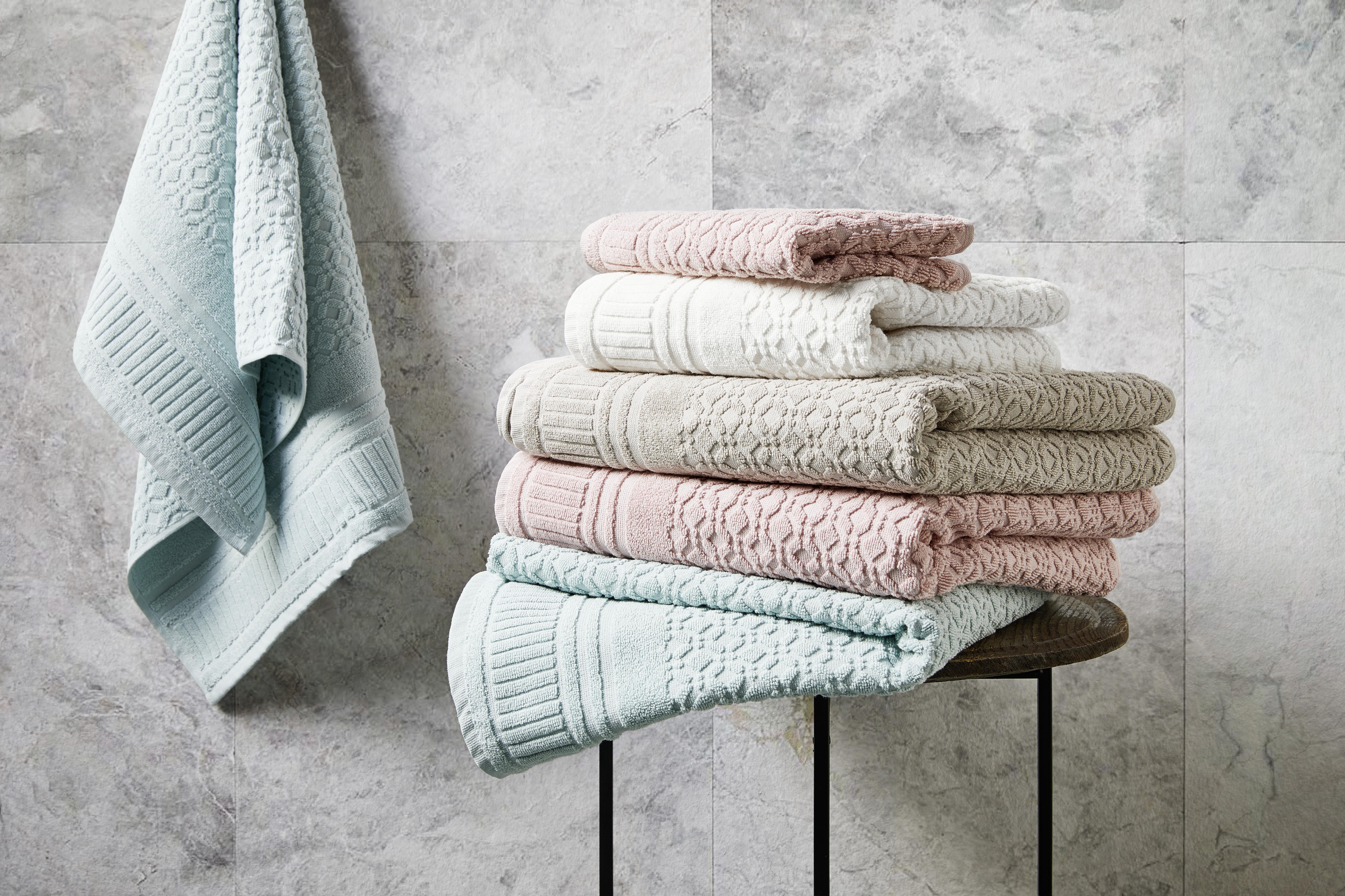 Handtuch Carina Braun - Braun, Romantik / Landhaus, Textil (50/100cm) - Modern Living