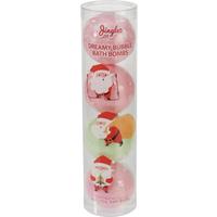Fürdőbombaszett Jingles - többszínű, természetes anyagok (6cm)