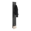 HALLPANEL GRACE -SB- - grå, Modern, metall/trämaterial (25/160/7,5cm) - Mömax