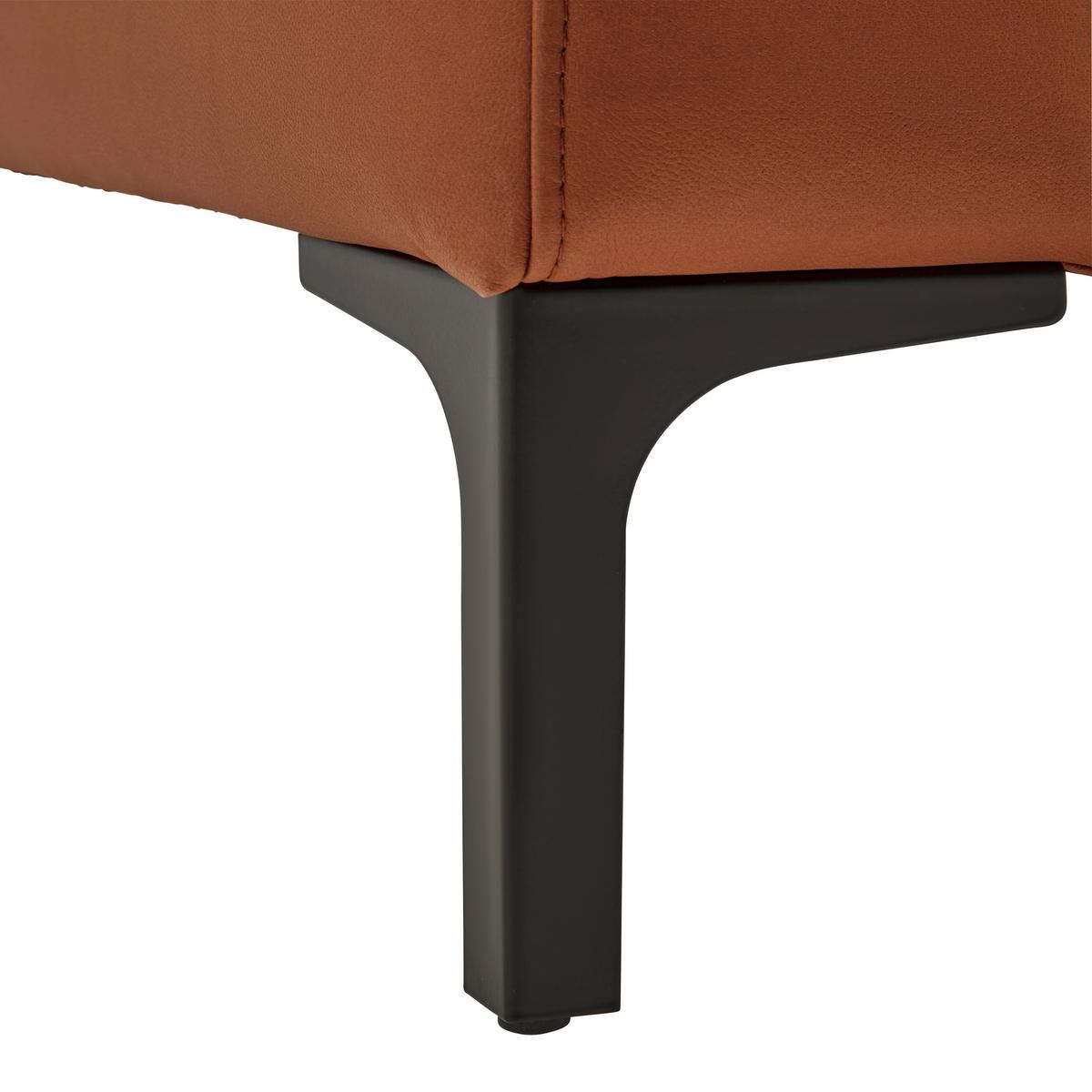 Dvosjed Custom - boje hrđe/crna, Moderno, tekstil/metal (150/85/92cm) - Mömax