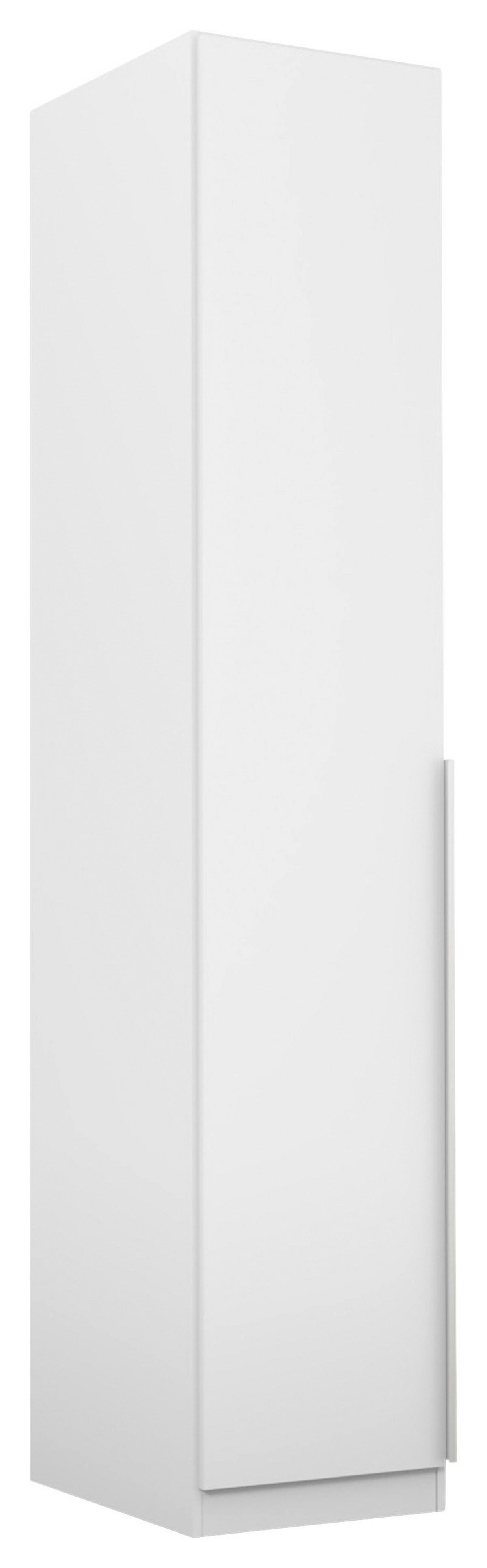 DULAP USI ROTATIVE ALABAMA - alb, Modern, material pe bază de lemn (47/229/54cm) - Modern Living