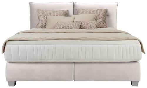 PAT BOXSPRING FOG - nisipiu, Lifestyle, textil (180/200cm) - Premium Living